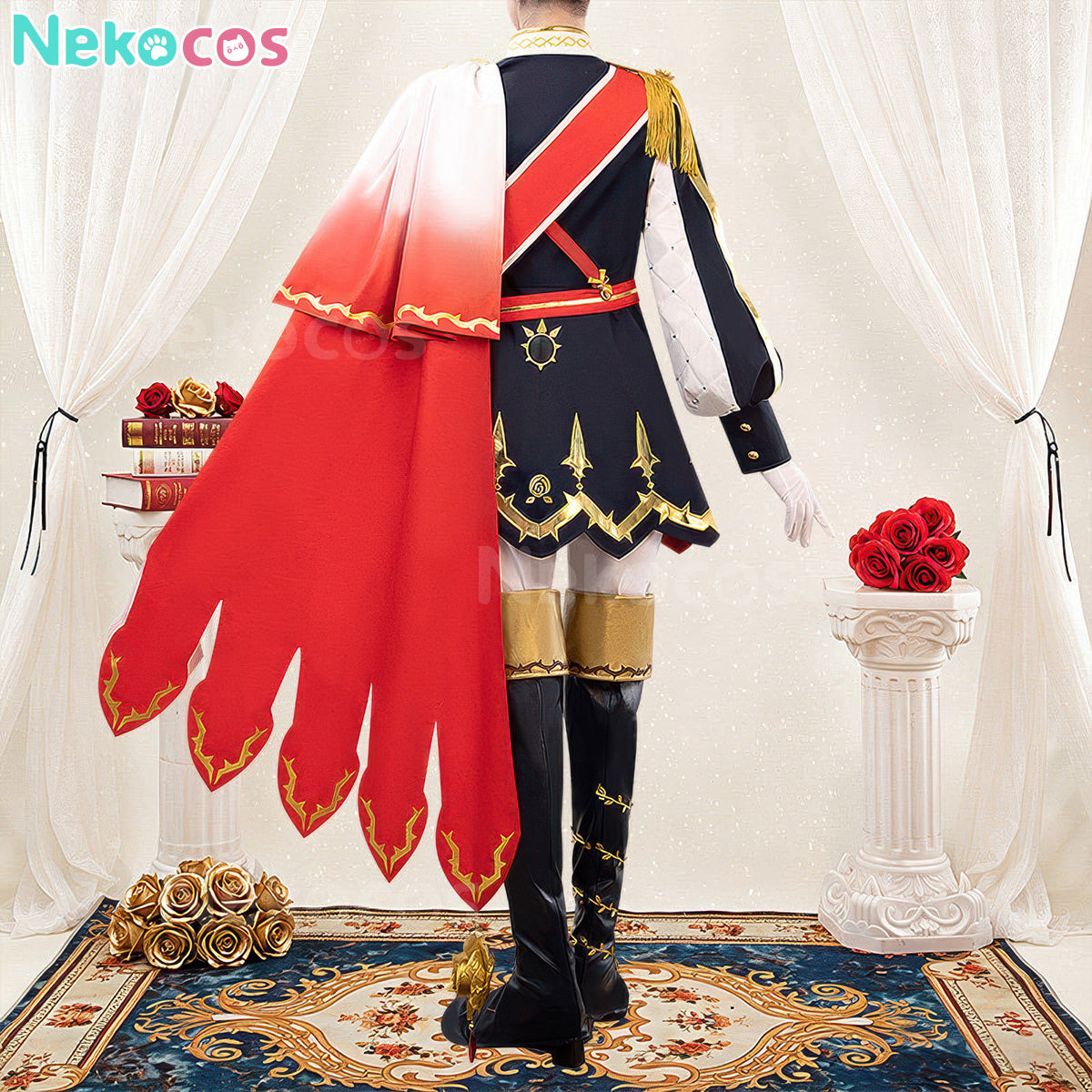 【Nekocos】Game Uma Musume Pretty Derby Cosplay Racing Debut Rose Kingdom Cosplay Costume | Custom-Tailor