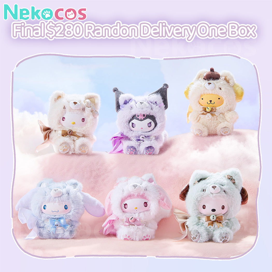 【Nekocos】Sanrio Family Island Fox Series Vinyl Plush Blind Box Gift | Custom-Tailor