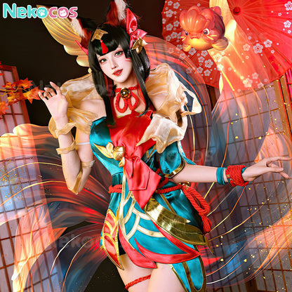 【Nekocos】Game League of Legends Cosplay After Hours Spirit Blossom Springs Ahri Cosplay Costume | In Stock