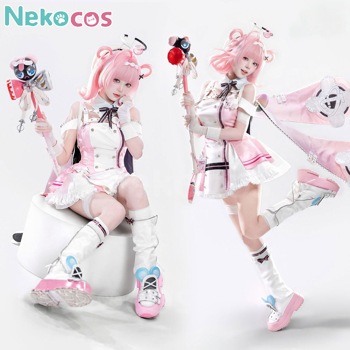 【Nekocos】Game Neverness to Everness Cosplay Chiz Cosplay Costume Premium Edition | Custom-Tailor model showcasing the costume.