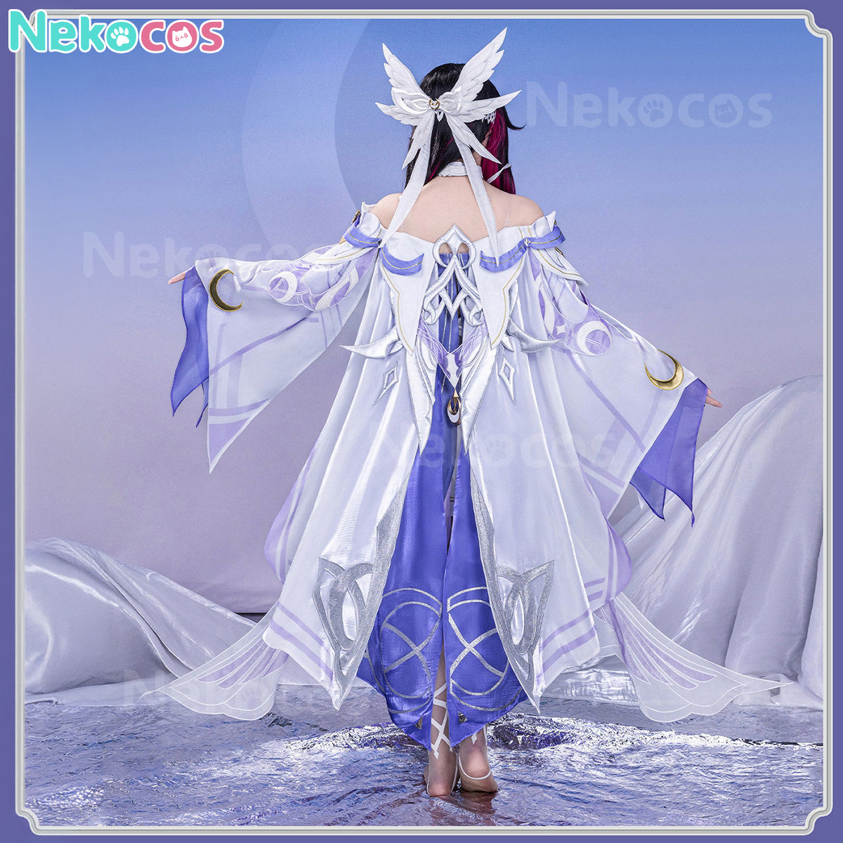 【Nekocos】Game Genshin Impact Cosplay Columbina Hyposelenia Cosplay Costume Premium Edition | Custom-Tailor
