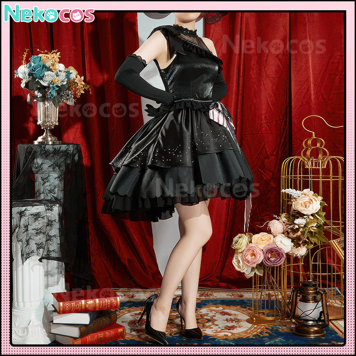 【Nekocos】Game Uma Musume Pretty Derby Cosplay Ma Chérie of the New Moon Curren Chan Cosplay Costume | Custom-Tailor