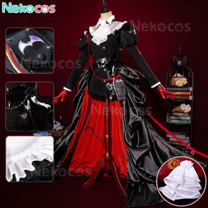 【Nekocos】Game Arknights Cosplay Entelechia Cosplay Costume | In Stock
