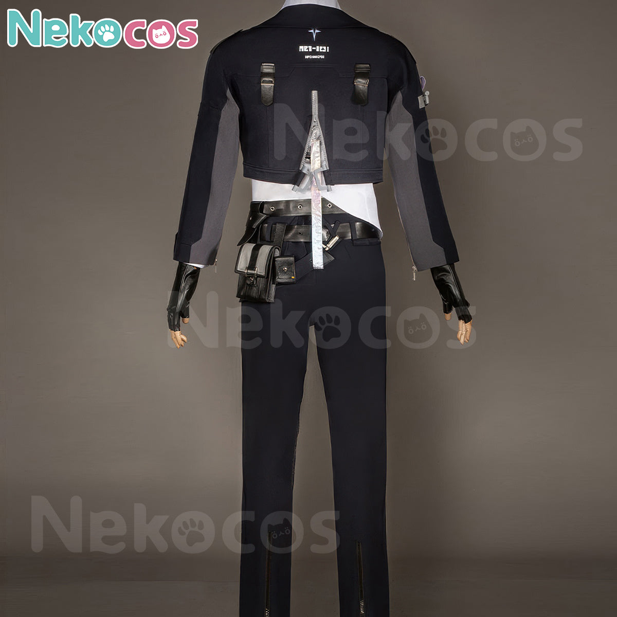 Nekocos Game Neverness to Everness Cosplay Esper Zero Cosplay Costume | In Stock - Back view of the costume