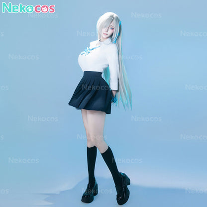 【Nekocos】Game Cosplay Shiroko Sunaookami Cosplay Costume | In Stock