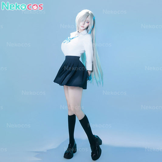 【Nekocos】Game Cosplay Shiroko Sunaookami Cosplay Costume | In Stock