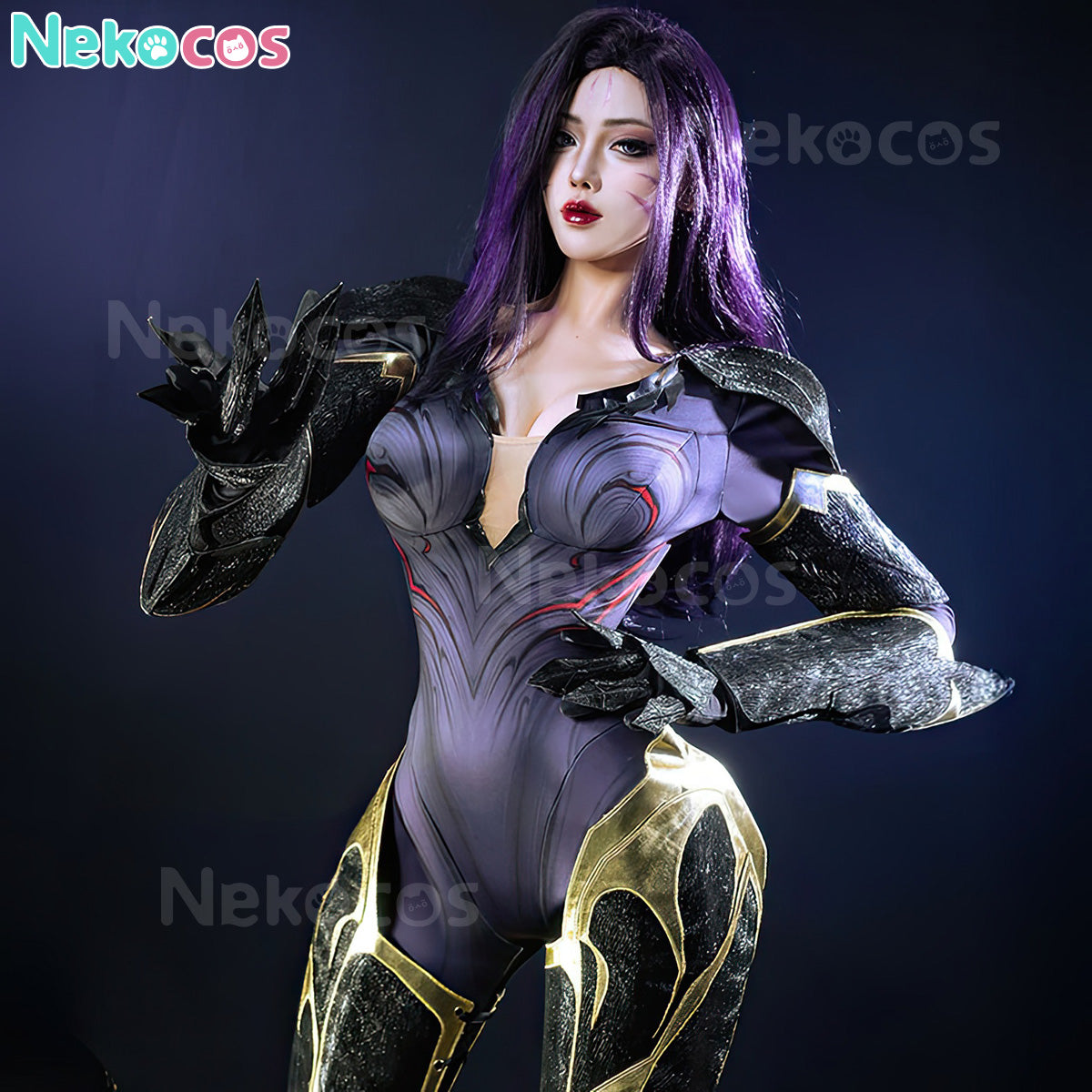 【Nekocos】Game League of Legends Cosplay Kai'Sa Cosplay Costume | In Stock