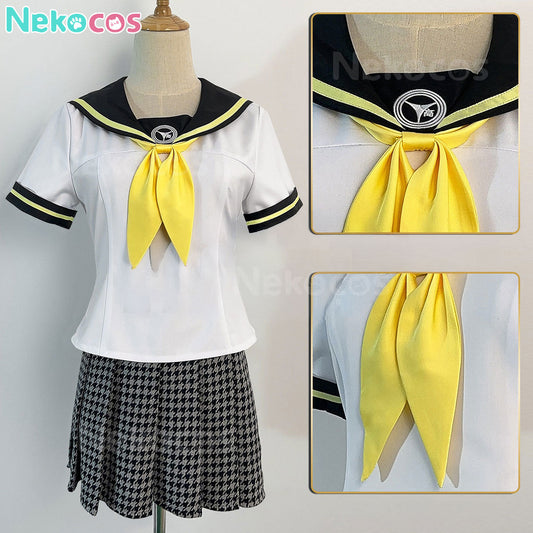 【Nekocos】Game Cosplay Kujikawa Rise School Uniform Cosplay Costume | In Stock