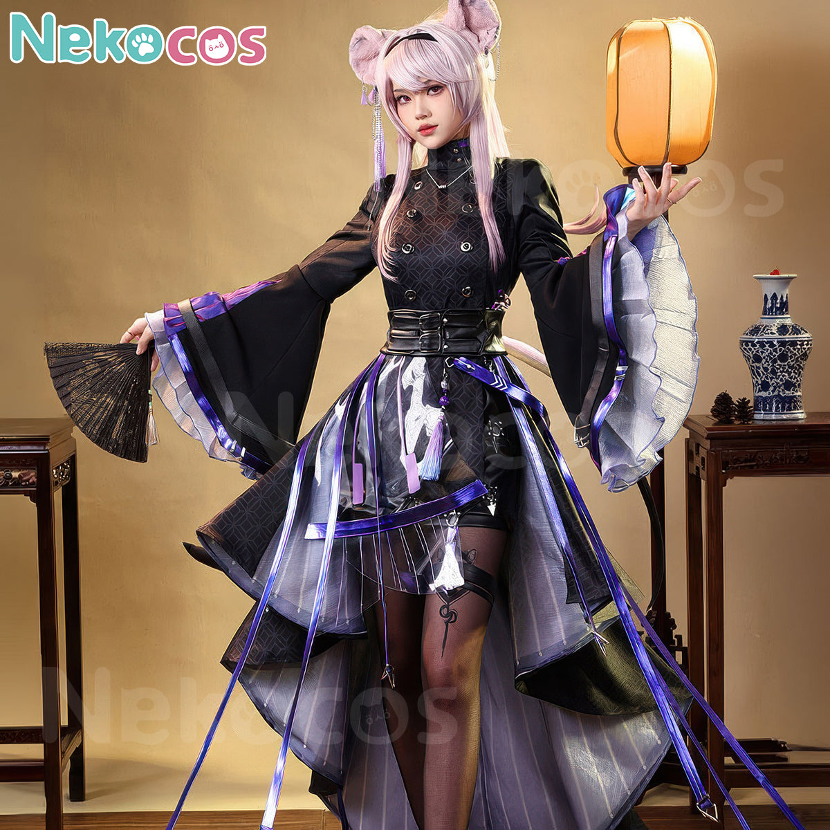 【Nekocos】Game Arknights Cosplay Lin Yühsia Cosplay Costume Premium Edition | In Stock