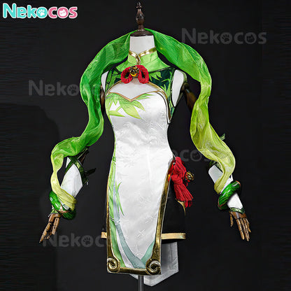 【Nekocos】Game League of Legends Cosplay Panda Pal Lux Cosplay Costume | In Stock