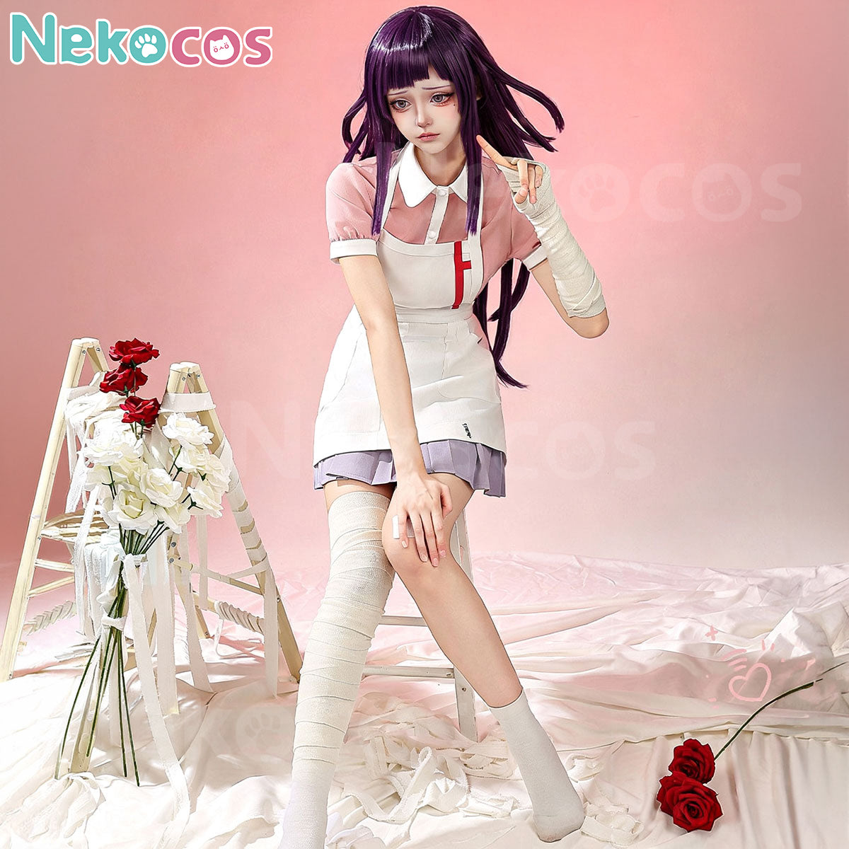 【Nekocos】Game Cosplay Kirigiri Kyo Cosplay Costume | Custom-Tailor