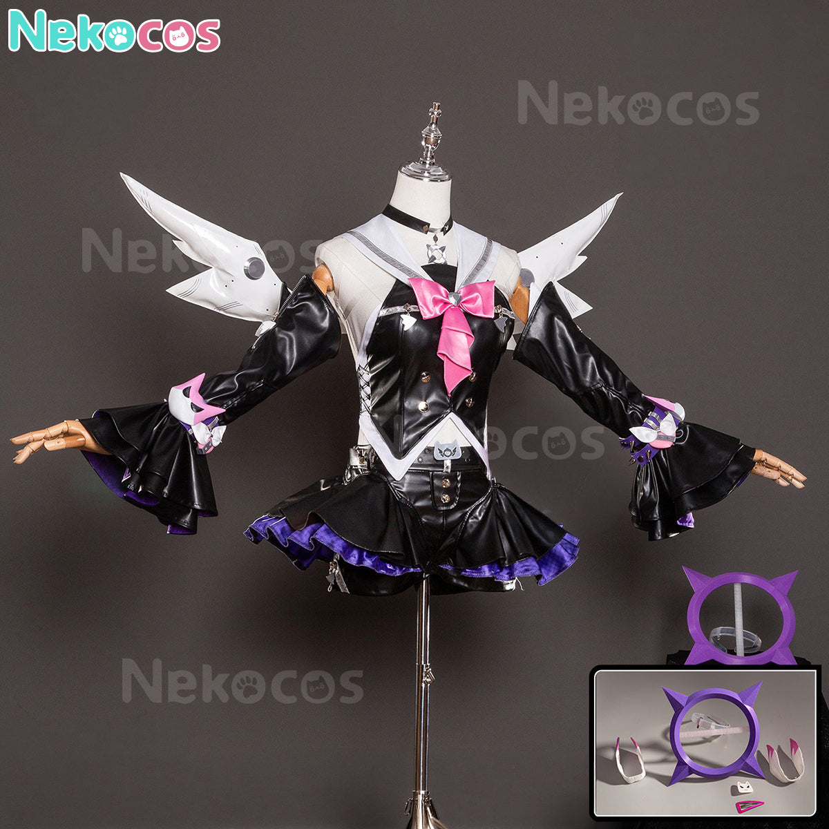 【Nekocos】Game Zenless Zone Zero Cosplay Nangong Yu Rhapsody's Muse Cosplay Costume Premium Edition | Custom-Tailor