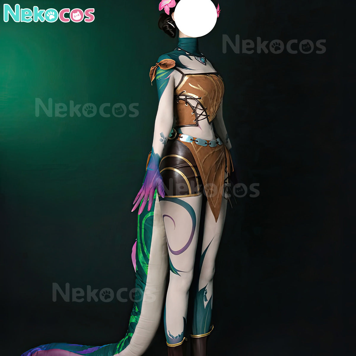 【Nekocos】Game League of Legends Cosplay Neeko The Curious Chameleon Cosplay Costume | Custom-Tailor