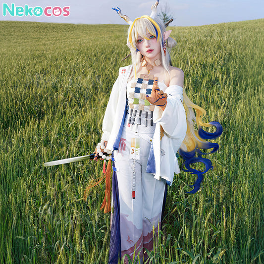 【Nekocos】Game Arknights Cosplay Spring Feast Shu Cosplay Costume Premium Edition | Custom-Tailor