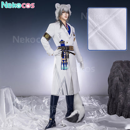 【Nekocos】Game Arknights Cosplay SilverAsh the Reignfrost Cosplay Costume Premium Edition | In Stock