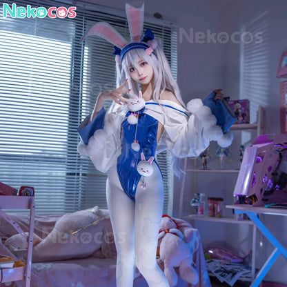 【Nekocos】Game Azur Lane Cosplay Laffey Skins/Bunny Cosplay Costume | In Stock