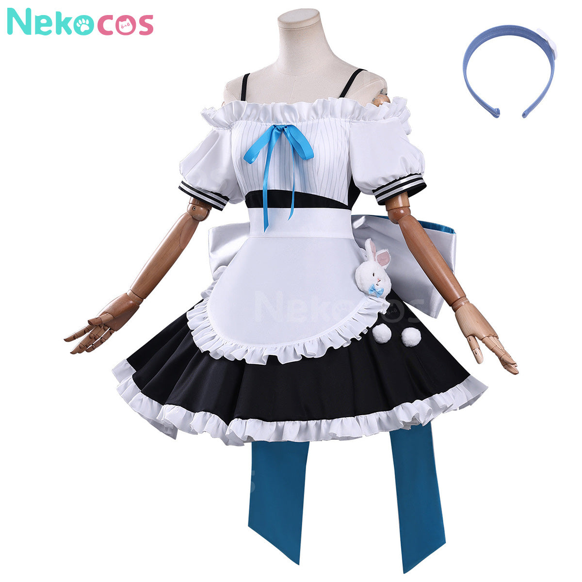 USS Laffey Maid Cosplay Costume - Available Now at NekocosAnime,Azur Lane,Costume