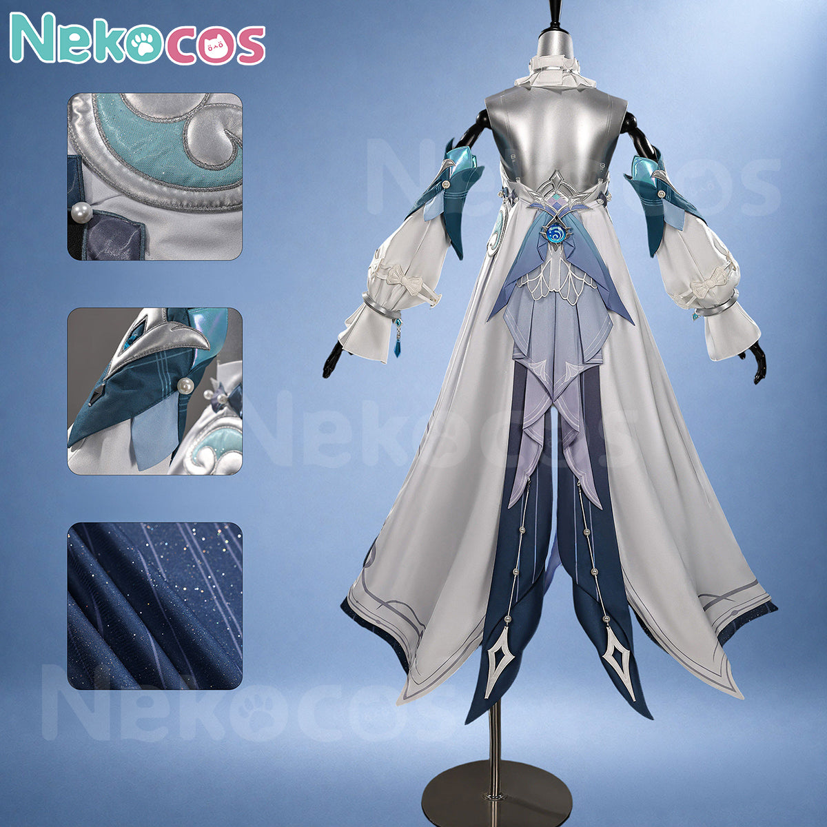 Genshin Impact Vodyanitsa Cosplay Costume - Custom TailoredCostume,Game,Genshin Impact