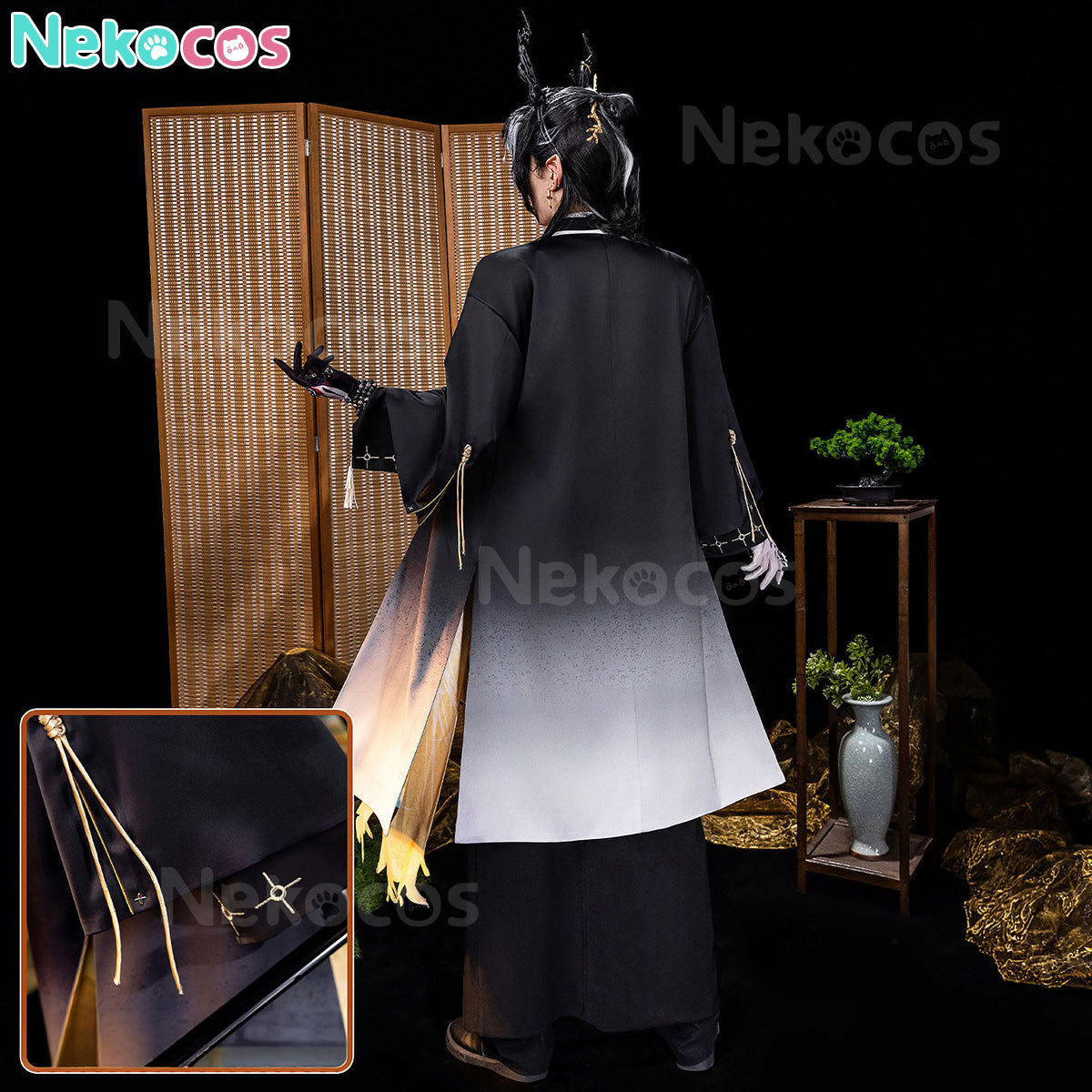 【Nekocos】Game Arknights Cosplay Wang Cosplay Costume Premium Edition | Custom-Tailor