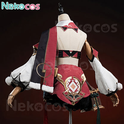 Yanfei Cosplay Costume - Premium Edition by NekocosCostume,Game,Genshin Impact