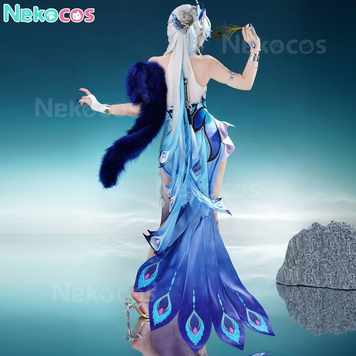 【Nekocos】Game Honkai: Star Rail Cosplay General Yao Guang Cosplay Costume Premium Edition | Custom-Tailor