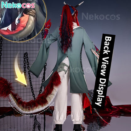 【Nekocos】Game Arknights Cosplay Yu Cosplay Costume Premium Edition | Custom-Tailor