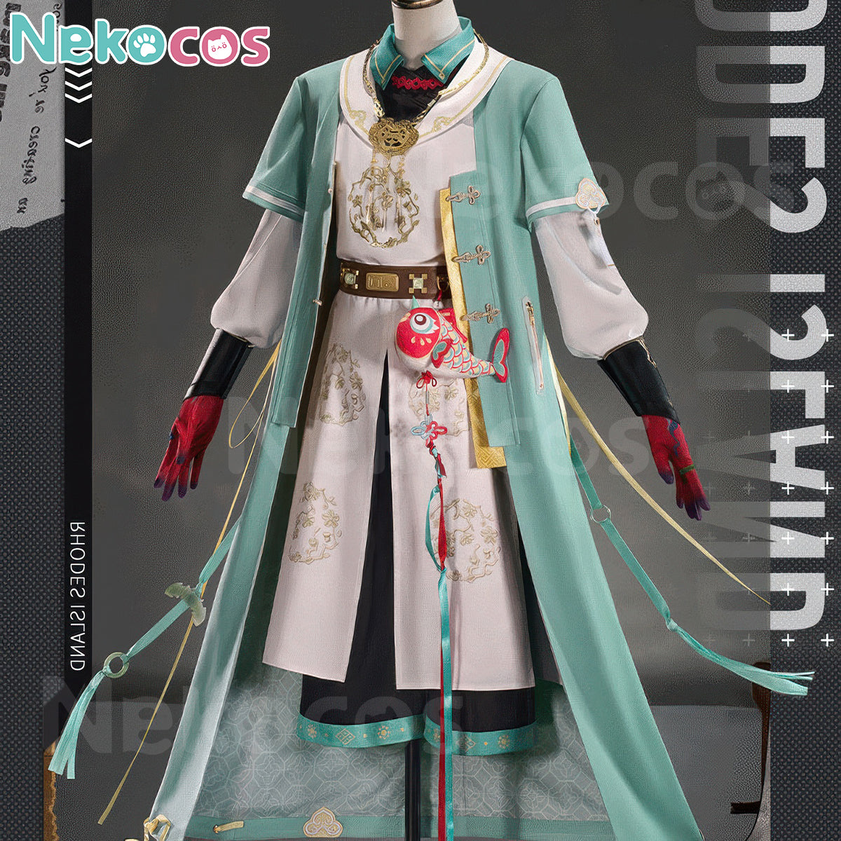 Arknights YU Clear Morning View Cosplay Costume - Custom TailoredArknights,Costume,Game