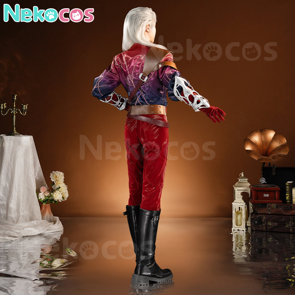 【Nekocos】Game Identity V Cosplay Mercenary Naib Subedar Man in Red Cosplay Costume Premium Edition | Custom-Tailor