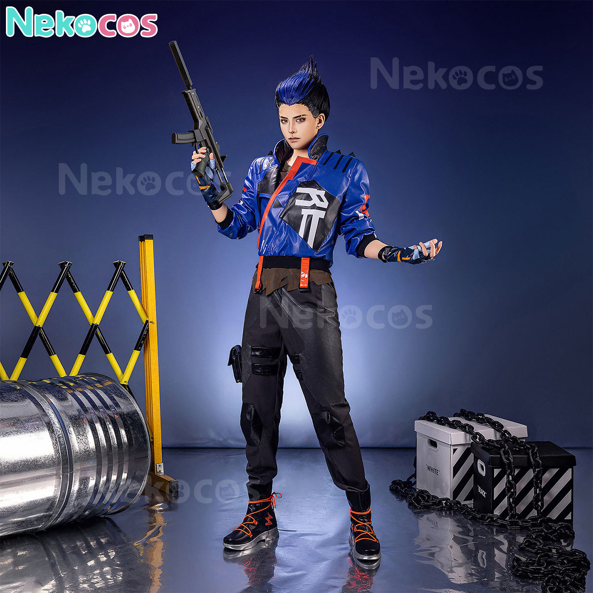 【Nekocos】Game Valorant Cosplay Yoru Cosplay Costume | Custom-Tailor