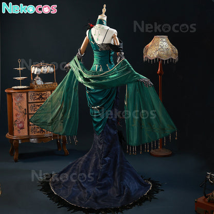 【Nekocos】Game Identity V Cosplay Geisha Resilience of Bamboo Cosplay Costume | In Stock