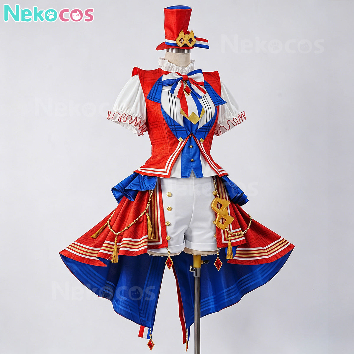 【Nekocos】Game Cosplay Hibiki Shikiin Cosplay Costume | In Stock