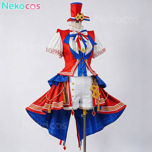 【Nekocos】Game Cosplay Hibiki Shikiin Cosplay Costume | In Stock