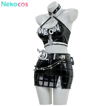 【Nekocos】Game Rivals Black Cat Urban Predator Cosplay Costume | Custom-Tailor