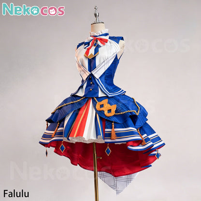 【Nekocos】Game Cosplay Falulu&Fuwari Midorikaze Cosplay Costume | In Stock