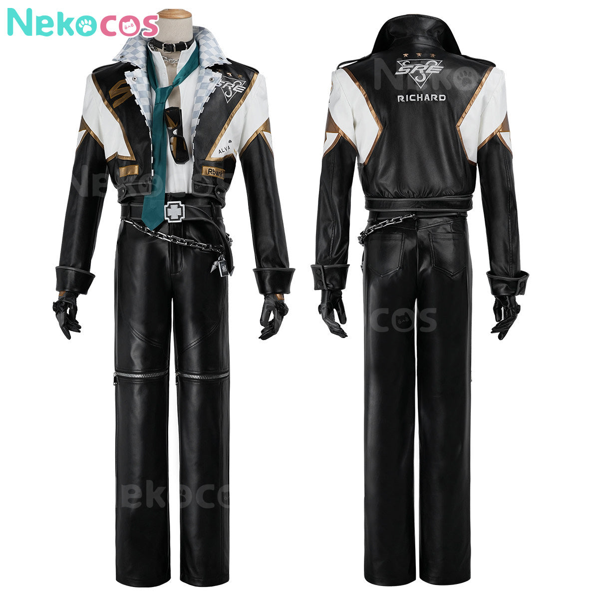 【Nekocos】Game Identity V Cosplay Team SRE Uniform Knight Cosplay Costume Premium Edition | Custom-Tailor