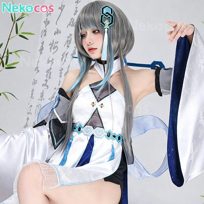 【Nekocos】Game Genshin Impact Cosplay Guizhong The God of Dust Cosplay Costume | In Stock