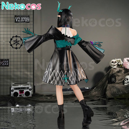 【Nekocos】Game Arknights Cosplay Dusk Cosplay Costume Premium Edition | Custom-Tailor