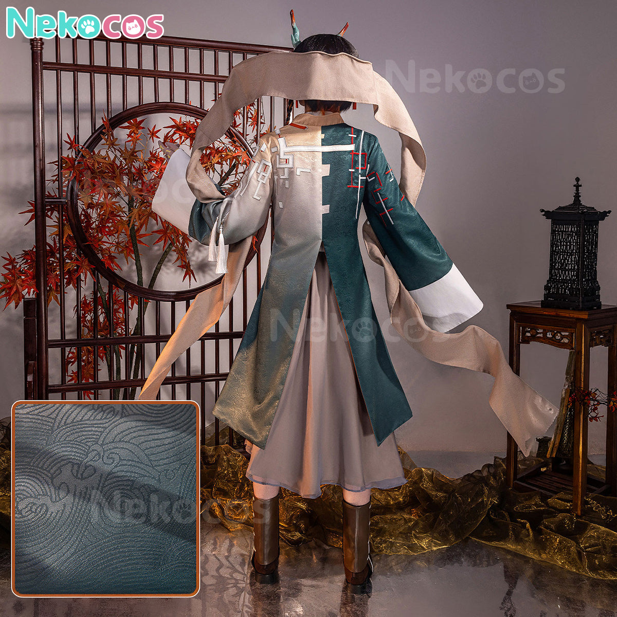 【Nekocos】Game Arknights Cosplay Jie Cosplay Costume Premium Edition | In Stock
