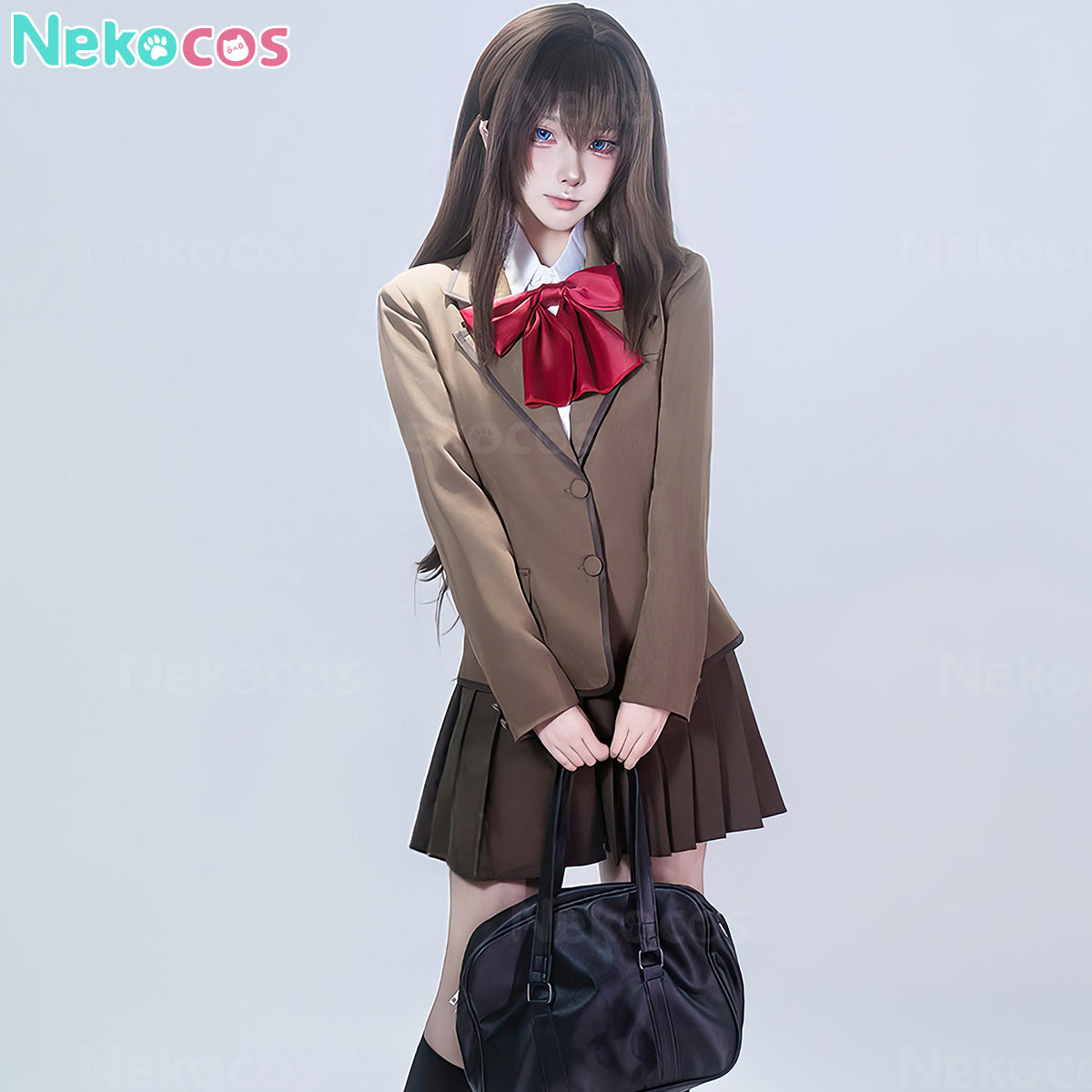 【Nekocos】Game Cosplay Aozaki Aoko School Uniform Cosplay Costume | Custom-Tailor