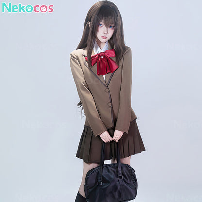 【Nekocos】Game Cosplay Aozaki Aoko School Uniform Cosplay Costume | Custom-Tailor