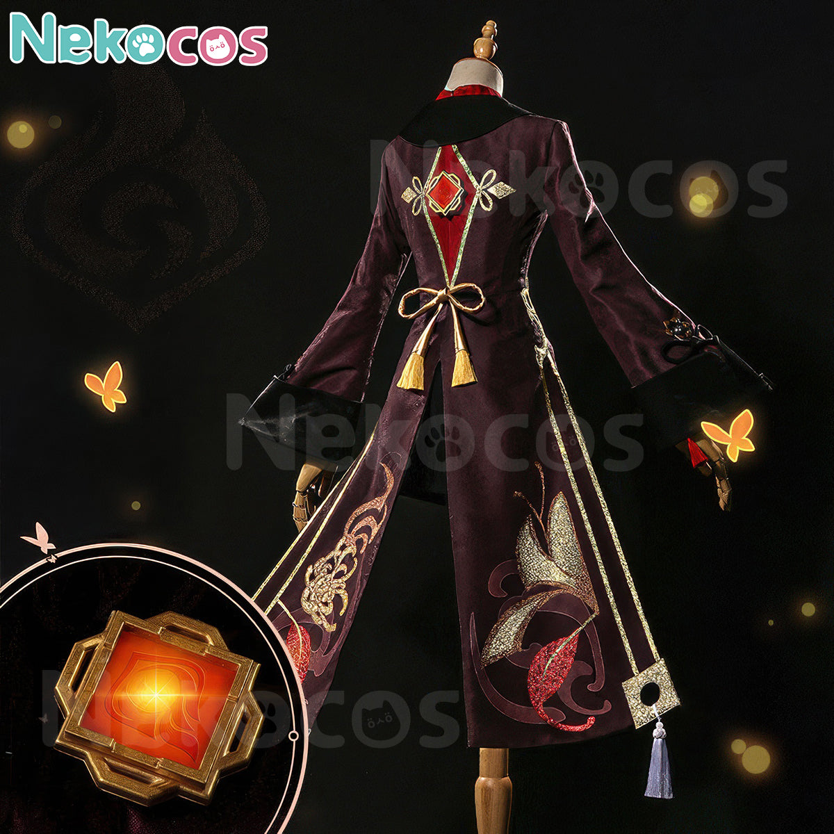 Genshin Impact Hu Tao Cosplay Costume | Custom-TailorCostume,Game,Genshin Impact
