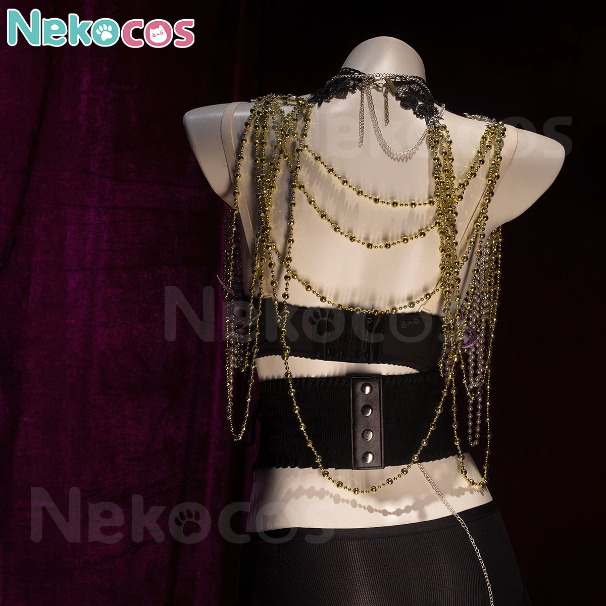 Netherworld Banshee Cosplay Costume | Dark Fantasy OutfitCostume,Halloween Costume