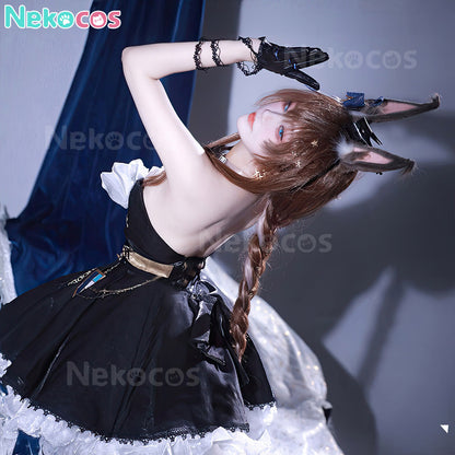 【Nekocos】Game Arknights Cosplay Ambience Synesthesia Amiya Cosplay Costume | In Stock