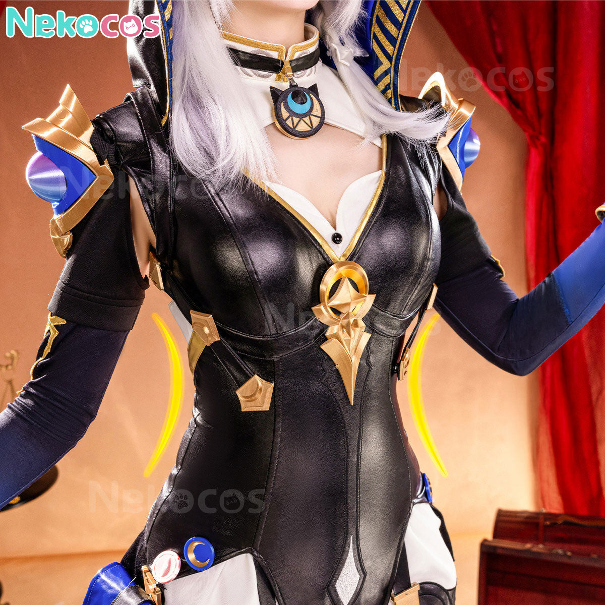 【Nekocos】Game Honkai: Star Rail Cosplay Amphoreus Cipher Cosplay Costume Premium Edition | Custom-Tailor