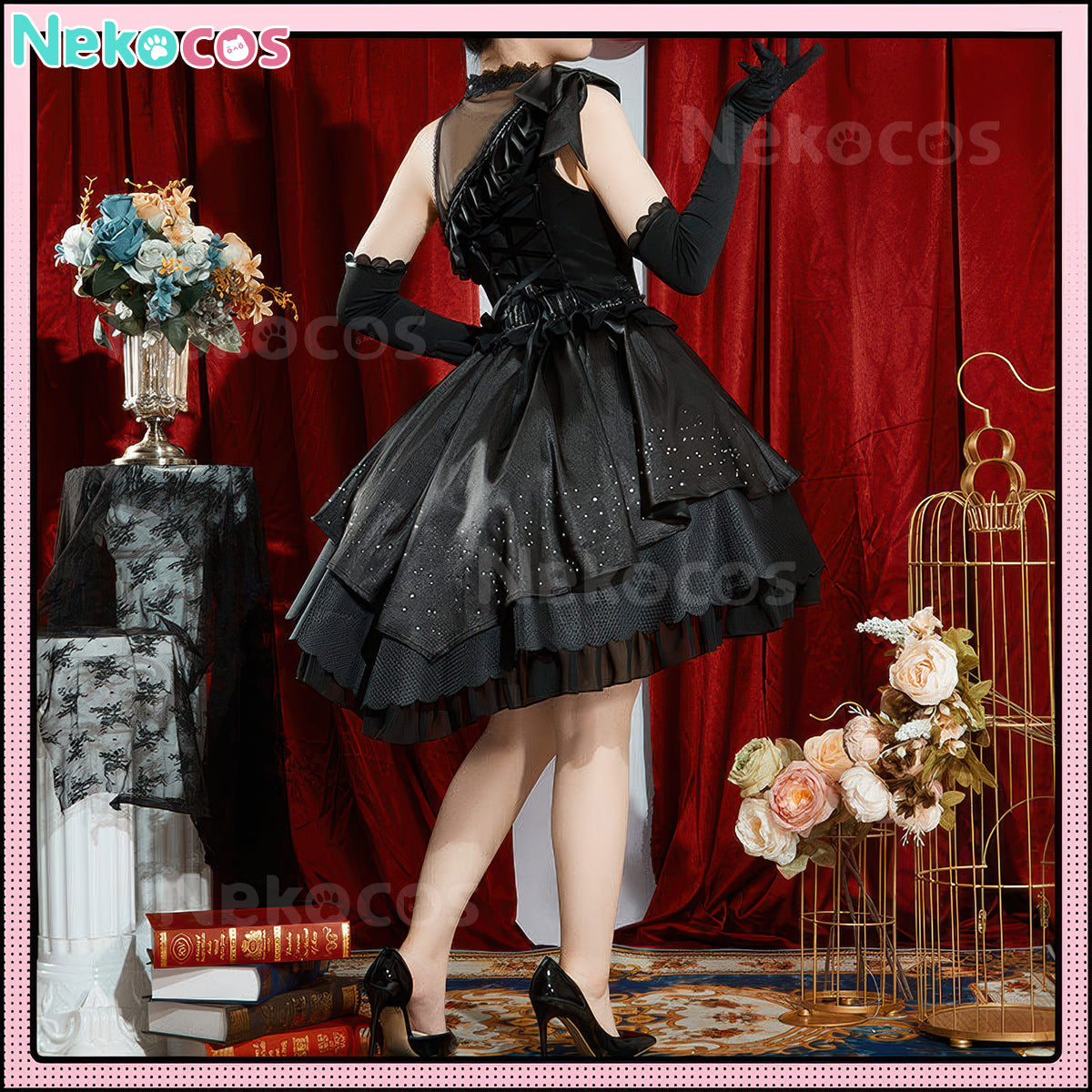 【Nekocos】Game Uma Musume Pretty Derby Cosplay Ma Chérie of the New Moon Curren Chan Cosplay Costume | Custom-Tailor