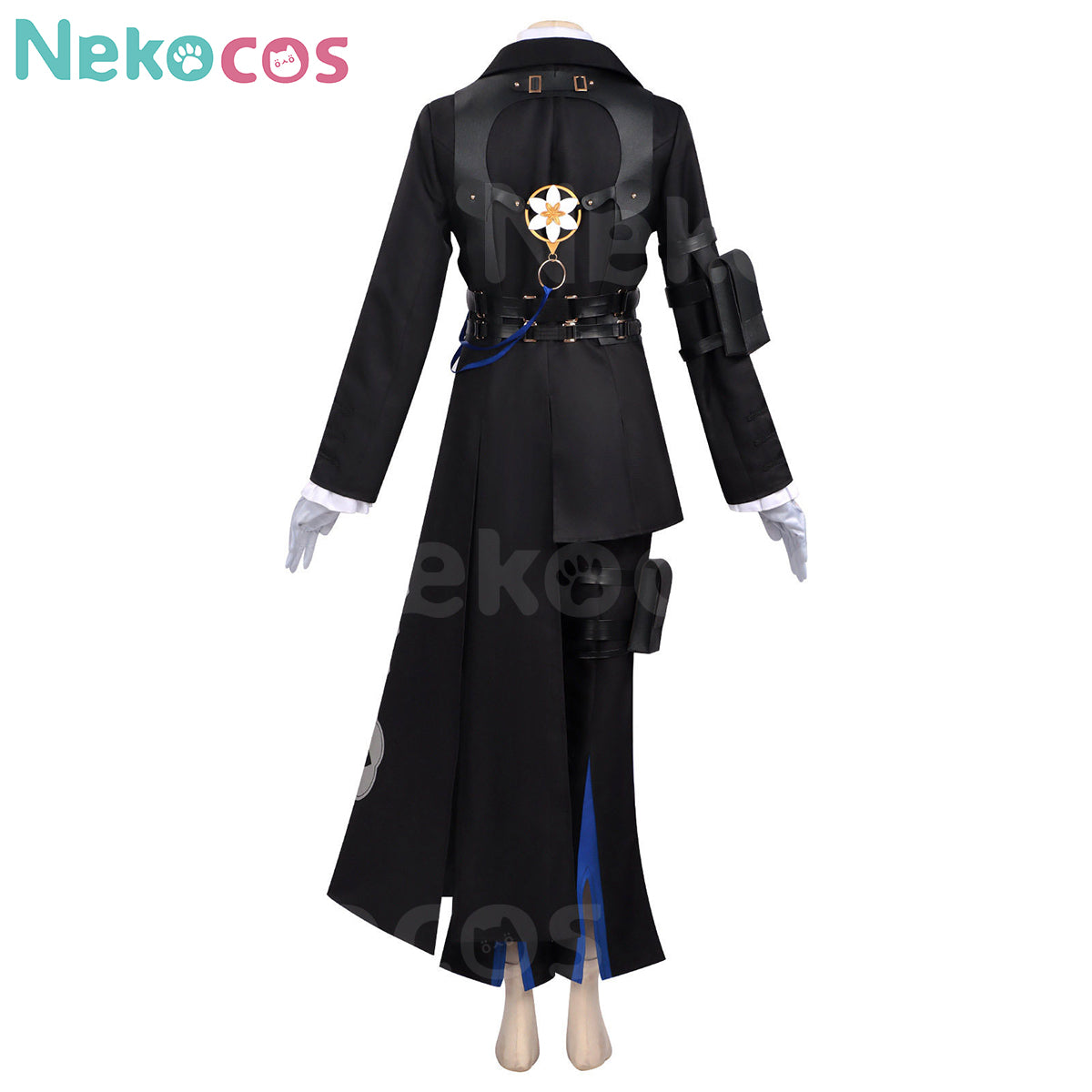 【Nekocos】Game Neverness to Everness Cosplay Daffodill Cosplay Costume | In Stock, detailed view of back design.
