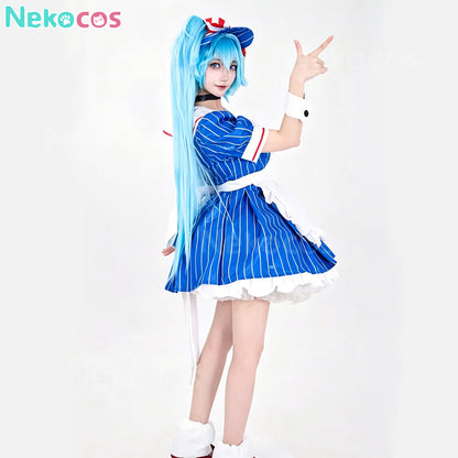 【Nekocos】Vocaloid Mesmerizer Miku Cosplay Costume | In Stock