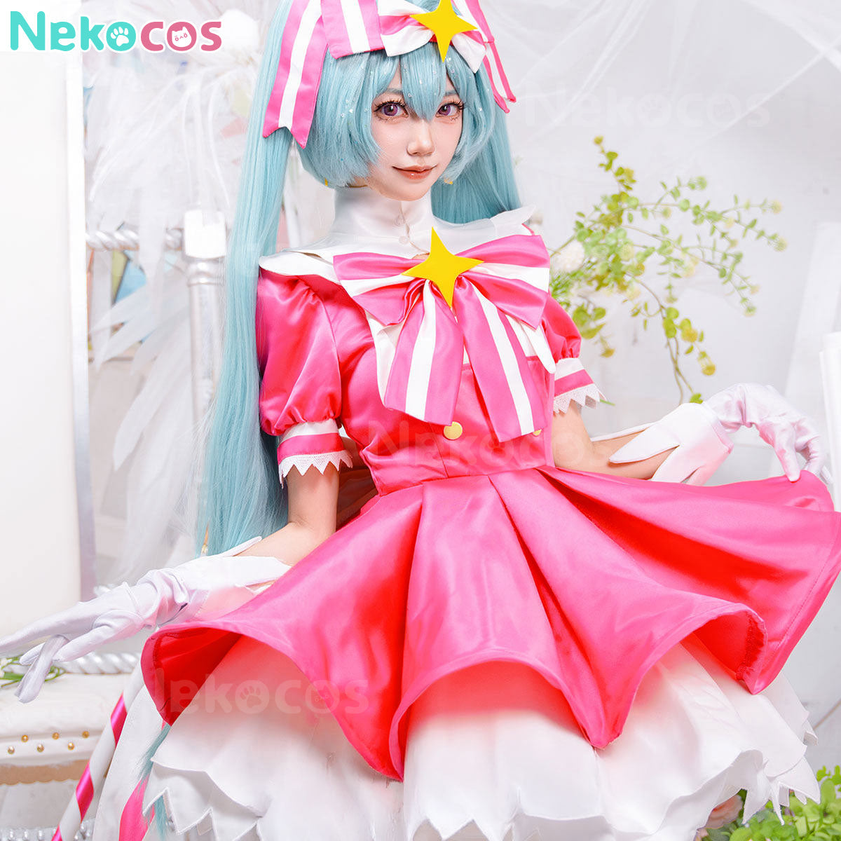 【Nekocos】Vocaloid Imasugu Rinne Miku Cosplay Costume | In Stock