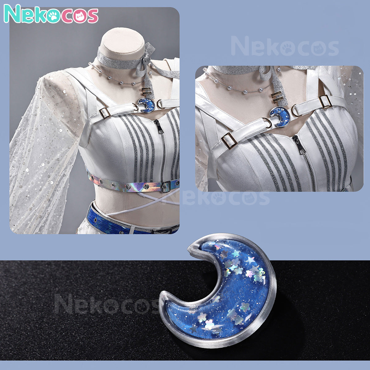 【Nekocos】Game Wuthering Waves Birthday Party Cosplay Iuno Cosplay Costume | Custom-Tailor
