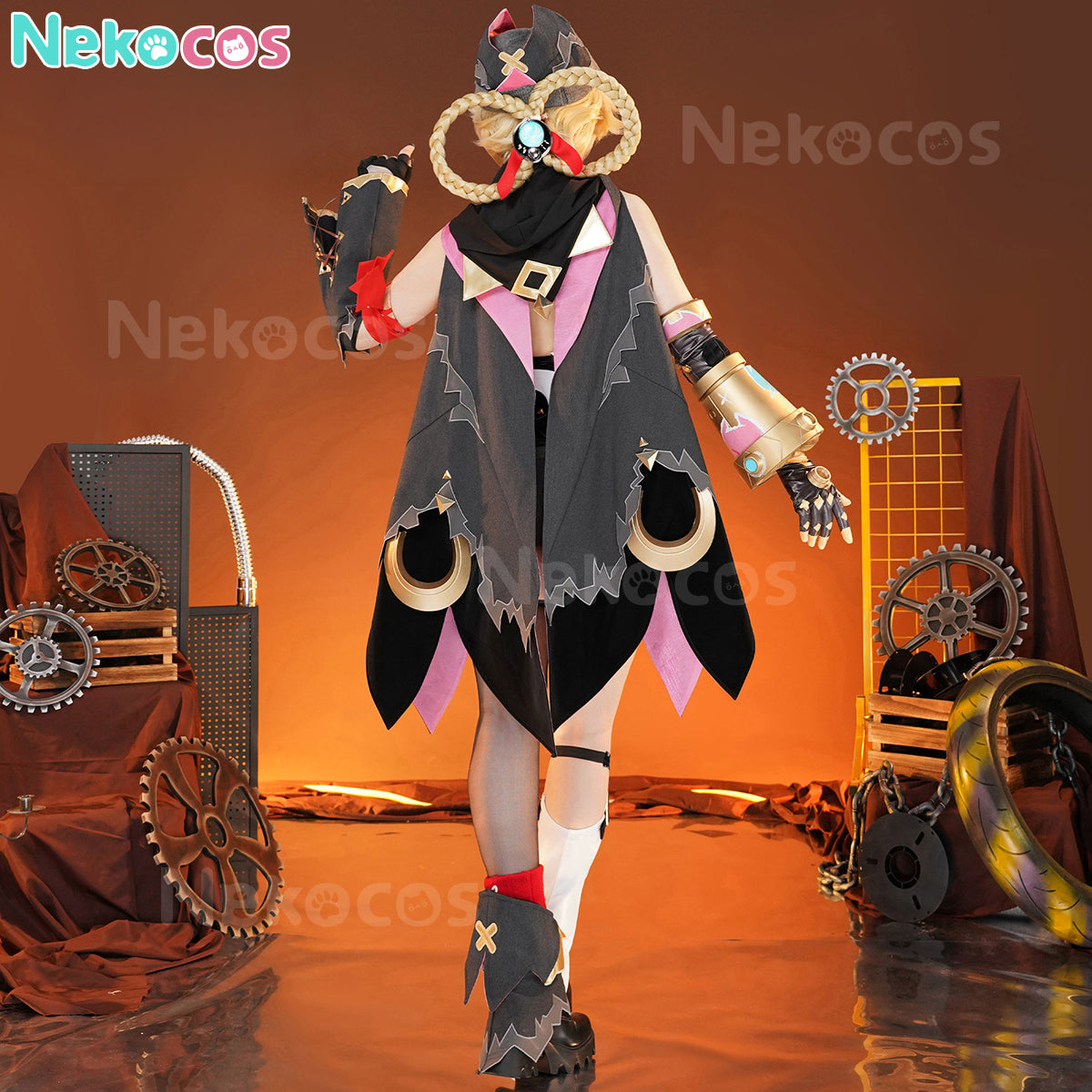 【Nekocos】Game Genshin Impact Cosplay Jahoda Cosplay Costume Premium Edition | Custom-Tailor